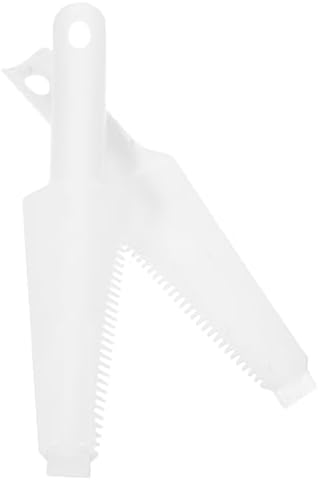 Ipetboom 2pcs Self-Wringing Mop Scrapers with Serrated Edges for Efficient Cleaning