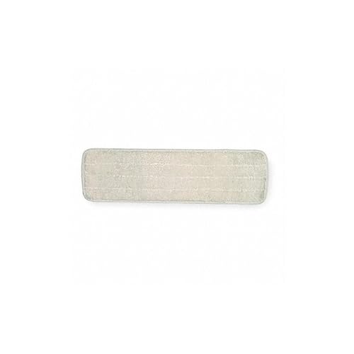 Tough Guy 1TTY2 Flat Dust Mop Pad Microfiber White
