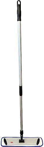 18 Microfiber Mop Pads - Hook and Loop Washable 12 Pack