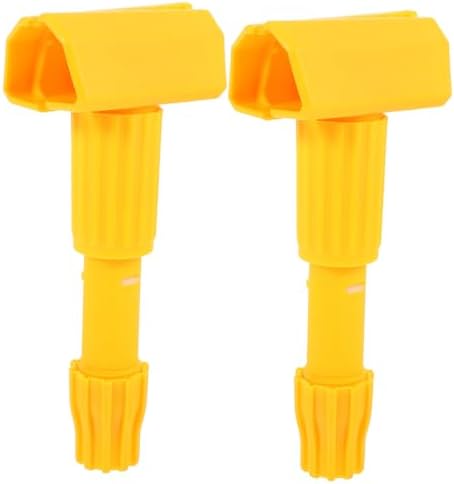 COOLHIYA 2pcs Detachable Mop Head Clamp Replacement
