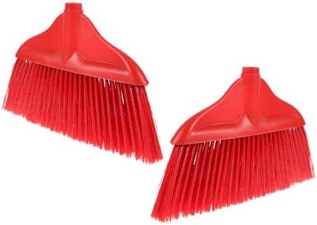 2pcs Easy Install Floor Broom Head Replacement for Home Cleaning