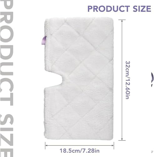 Sgizoku Steam Mop Pads 12Pack for Shark Mop Compatibility