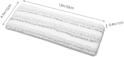 3pcs Thickened Microfiber Mop Pad Refills for Efficient Floor Cleaning