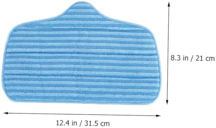 2PCS Reusable Microfiber Mop Pads for Hardwood Floors 1