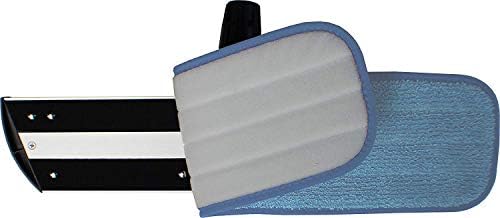 18 Microfiber Mop Pads - Hook and Loop Washable 12 Pack