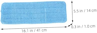 4pcs Reusable Fiber Cloth Mop Pad Refills