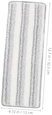 FRCOLOR Self-Adhesive Microfiber Mop Pads 5 Pack