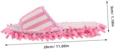 1 Pair Minkissy Mop Slippers for Women