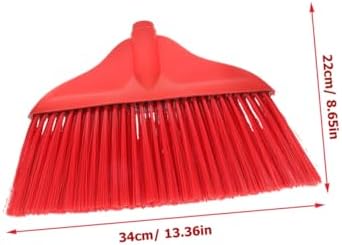 2pcs Easy Install Floor Broom Head Replacement for Home Cleaning