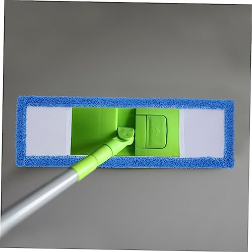 2Pcs Coral Fleece Mop Pads Reusable Washable