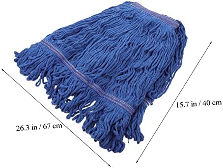 Heavy Duty Cotton Mop Head Replacement for Home and Commercial Use