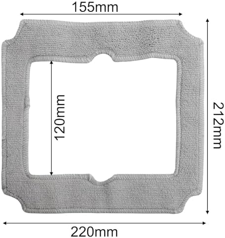 CRIDENG 4 Pack Replacement Mop Pads for ECOVACS WINBOT MINI