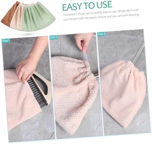 CALLARON Durable Washable Mop Pad Covers Set