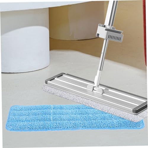 5Pcs Reusable Fiber Mop Pads for Durable Cleaning
