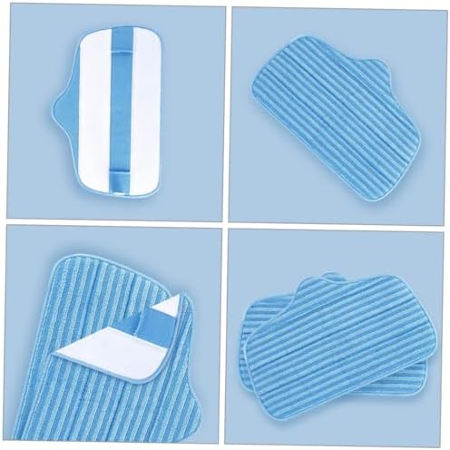 Minkissy 2pcs Microfiber Mop Pads Replacement for Efficient Floor Cleaning