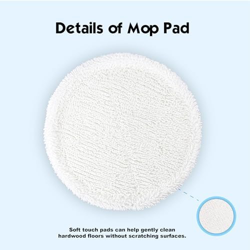 LTWHOME Replacement 86 Inch Mop Pads for Bissell SpinWave 2039 Series