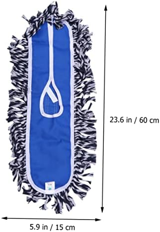 2Pcs Push Mop Cloth - Durable Reusable Machine Washable Floor Cleaning Replacement