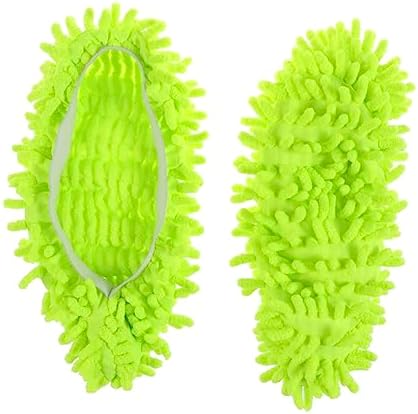 CALLARON Mop Caps Chenille Dust Mop Slippers 4 Pcs