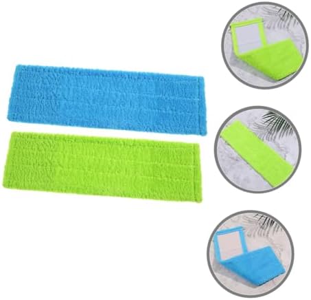 Ipetboom 2pcs Coral Fleece Mop Replacement Pads 1