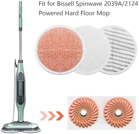 BeiLan Spin Wave Mop Pads Replacement 12Pack
