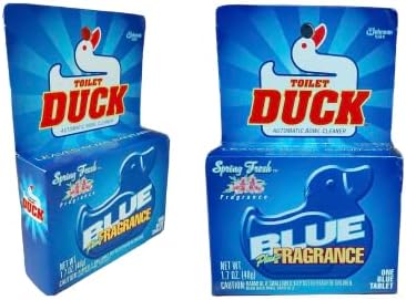 Toilet Duck Automatic Blue Toilet Cleaner 3 Pack