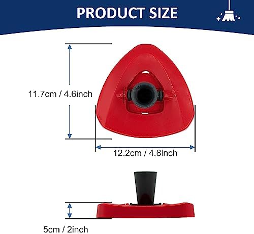 GFRED 2-Tank Mop Base Scrub Brush Replacement