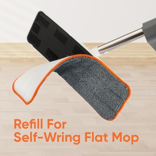 Superio Microfiber Mopping Pad - 8 x 45 Streak-Free