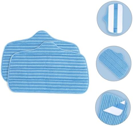 PACKOVE 2pcs Fiber Mop Replacement Pads