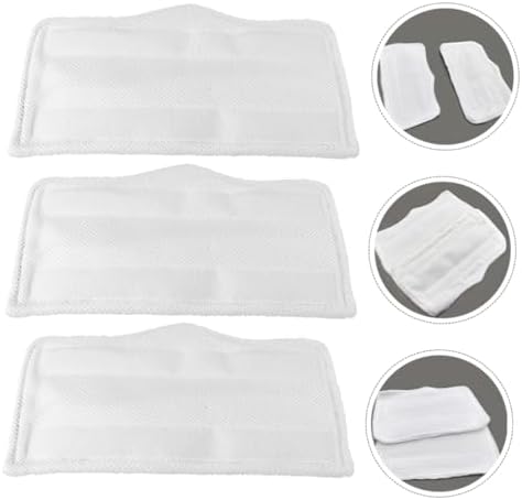 3pcs Washable Microfiber Steam Mop Pads for Shark Compatible Replacement