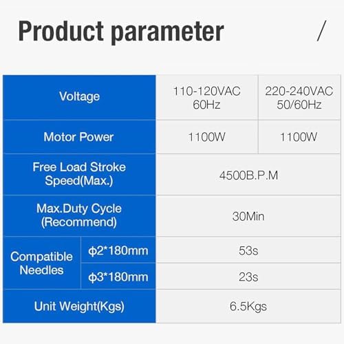 220V110V Electric Needle Scaler 1100W High-Power Rust Remover