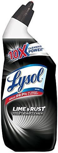 Lysol Lime Rust Toilet Bowl Cleaner Gel 24oz Pack of 9