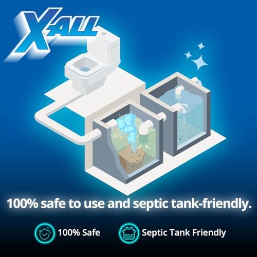 X All Foaming Toilet Bowl Cleaner - Self-Activating Miracle Powder