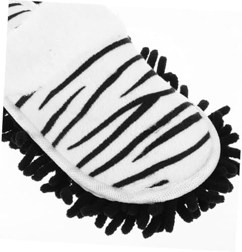 Minkissy Detachable Mop Slippers for Women Comfortable Warm Cleaning Shoes