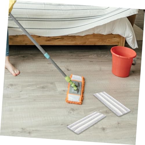 FRCOLOR Self-Adhesive Microfiber Mop Pads 5 Pack