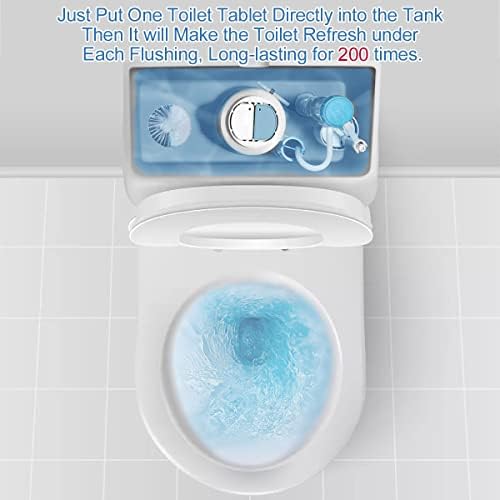 KIISIISO Toilet Bowl Cleaner Tablets 12-Pack