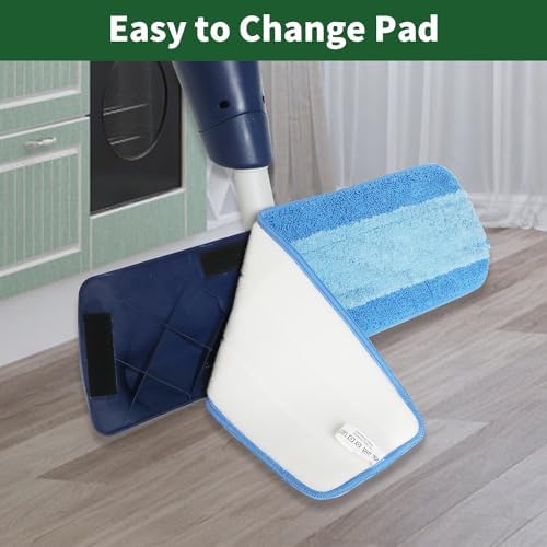 10 Pack Microfiber Mop Pads for Bona Mop 18 Inch Reusable Replacement