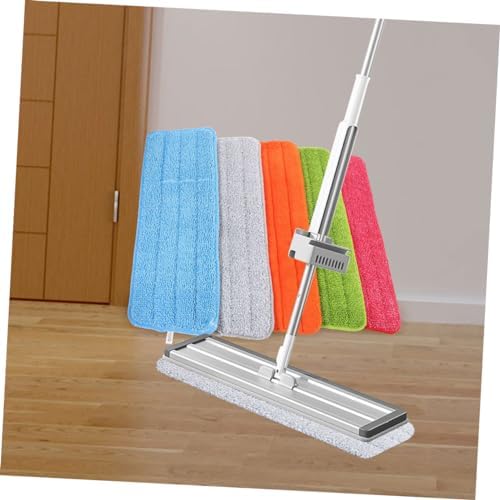 4pcs Reusable Fiber Cloth Mop Pad Refills
