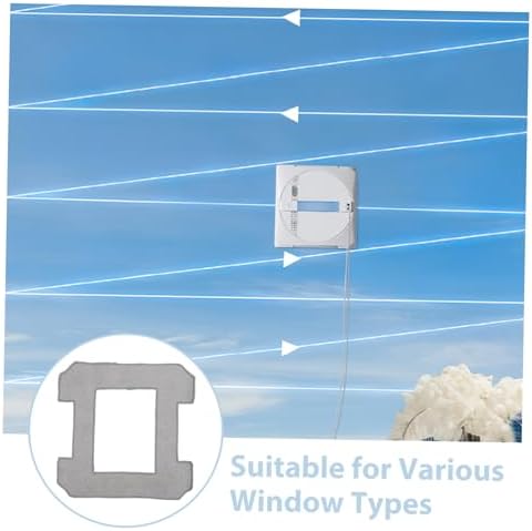 FRCOLOR 4Pcs Window Cleaner Robot Rags