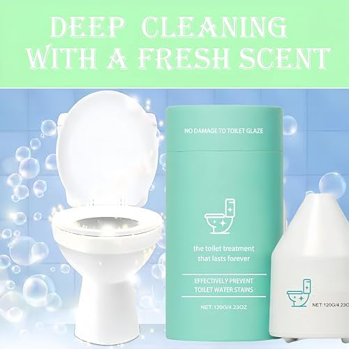 Automatic Toilet Bowl Cleaner with Fresh Scent and Long-Lasting Power