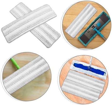 PACKOVE 2pcs Reusable Flat Mop Refill Pads