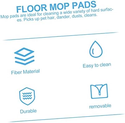 FRCOLOR Microfiber Mop Replacement Pad - Reusable Washable and Durable