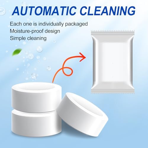 IFSRF Automatic Toilet Cleaner Tablets 50 Pack - Blue