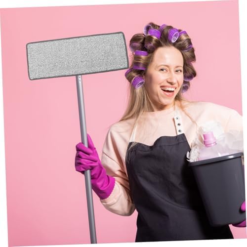 4pcs Microfiber Mop Refill Pads for Reusable Mop Heads Grey