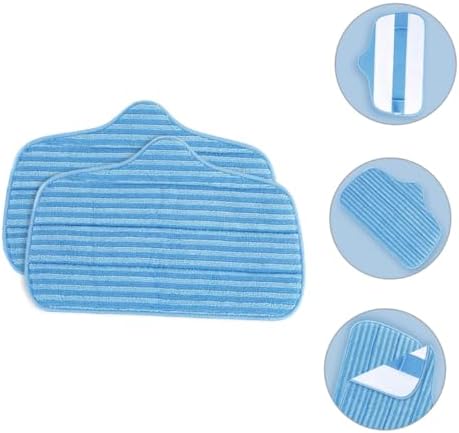 2pcs Microfiber Mop Pads for Efficient Floor Cleaning 1