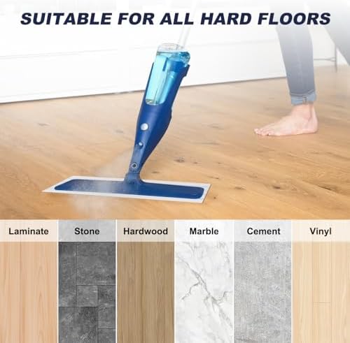 10 Pack Microfiber Mop Pads for 16-18 Hook Loop Mops