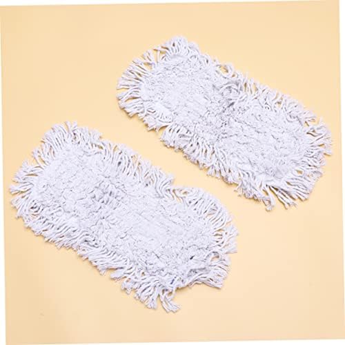 FRCOLOR 2pcs Thread Mop Replacement Cloths