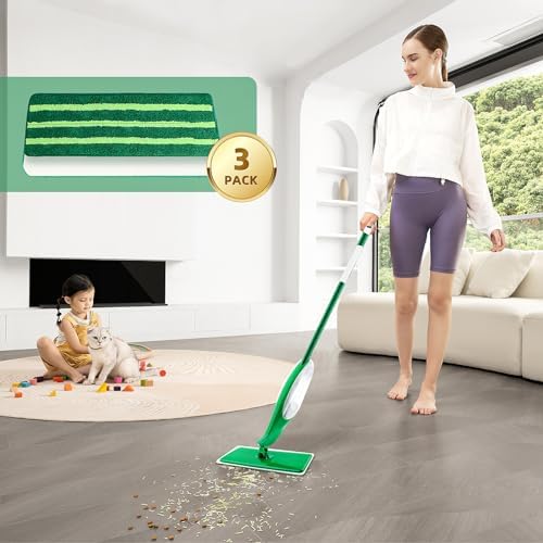 NIXOOT 3 Pack Mop Refills for Libman Freedom Spray Mop