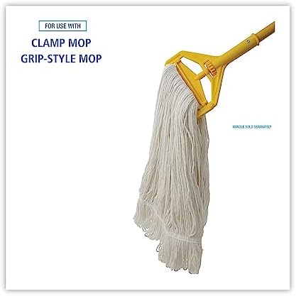 Unisan Boardwalk 424REA Pro Loop Wet Mop Head 24oz White 1