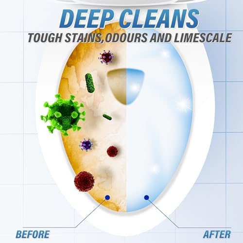 ALBRAZ Splash Foam Toilet Cleaner - Automatic Deep Clean
