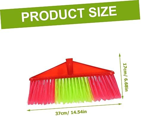 4PCS Callaron Replacement Broom Head for Indoor Cleaning